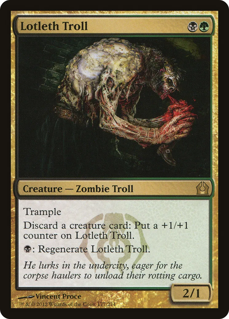 Troll de Lotleth — Return to Ravnica — Magic: The Gathering