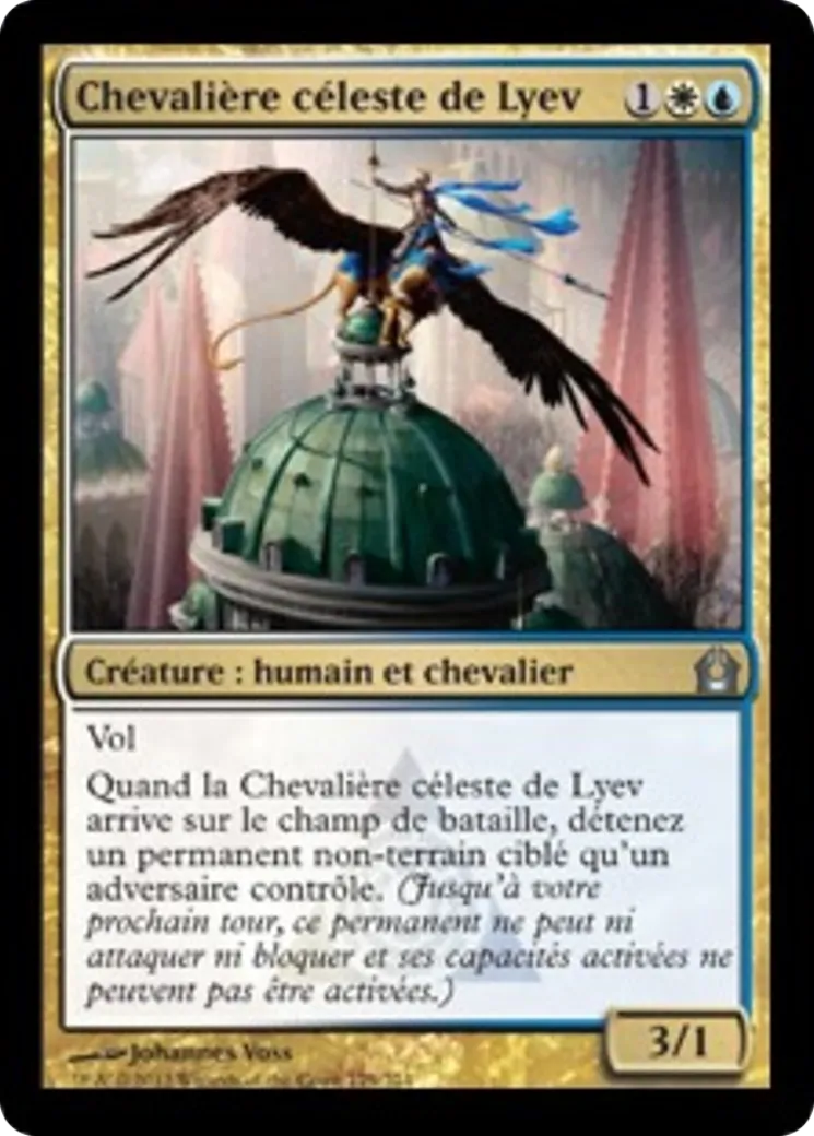 Chevalière céleste de Lyev — Return to Ravnica — Magic: The Gathering