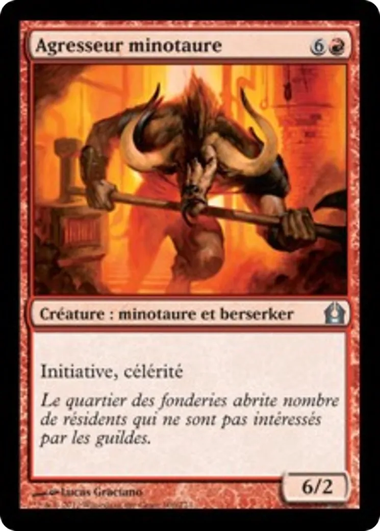 Agresseur minotaure — Return to Ravnica — Magic: The Gathering