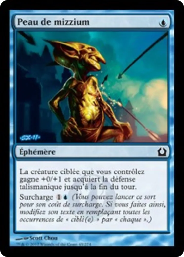 Peau de mizzium — Return to Ravnica — Magic: The Gathering