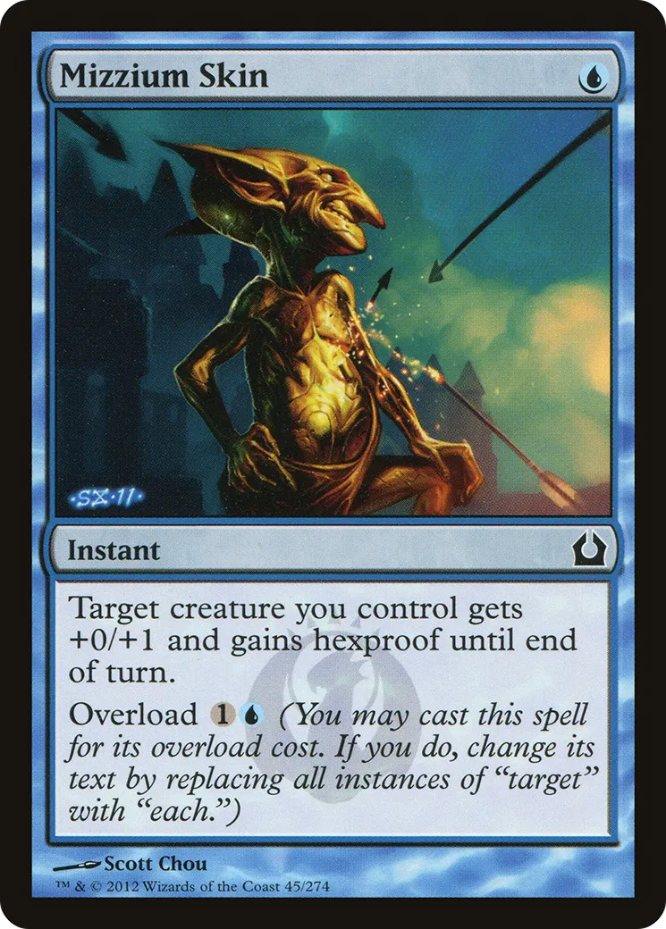 Peau de mizzium — Return to Ravnica — Magic: The Gathering