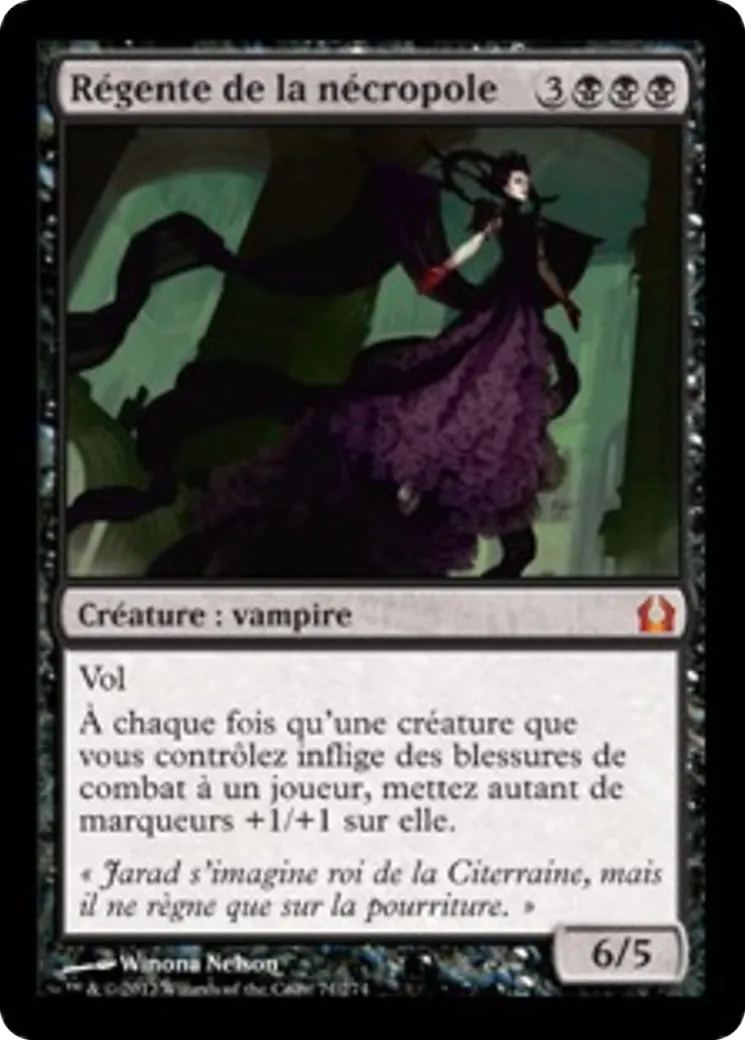Régente de la nécropole — Return to Ravnica — Magic: The Gathering