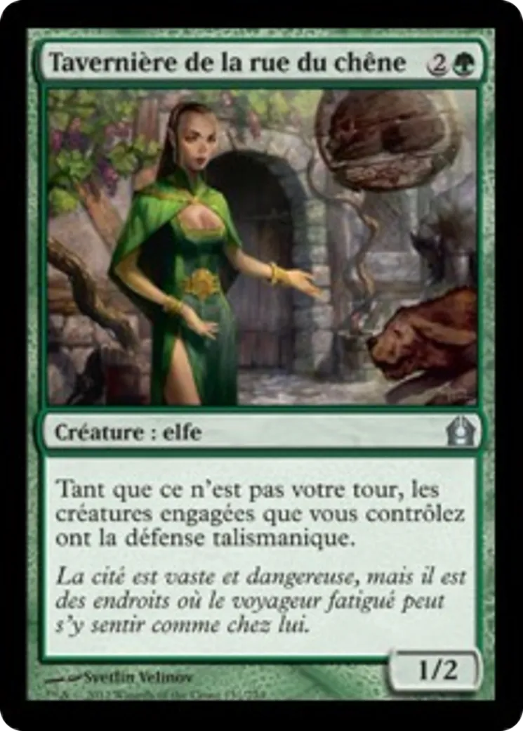 Tavernière de la rue du chêne — Return to Ravnica — Magic: The Gathering