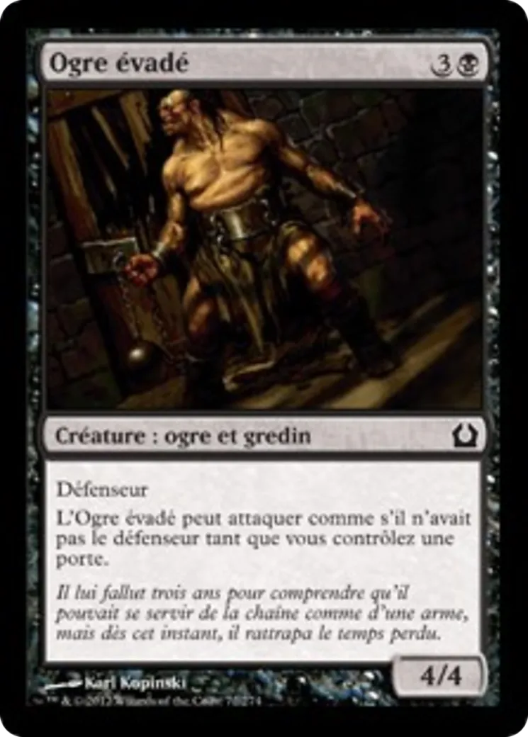 Ogre évadé — Return to Ravnica — Magic: The Gathering