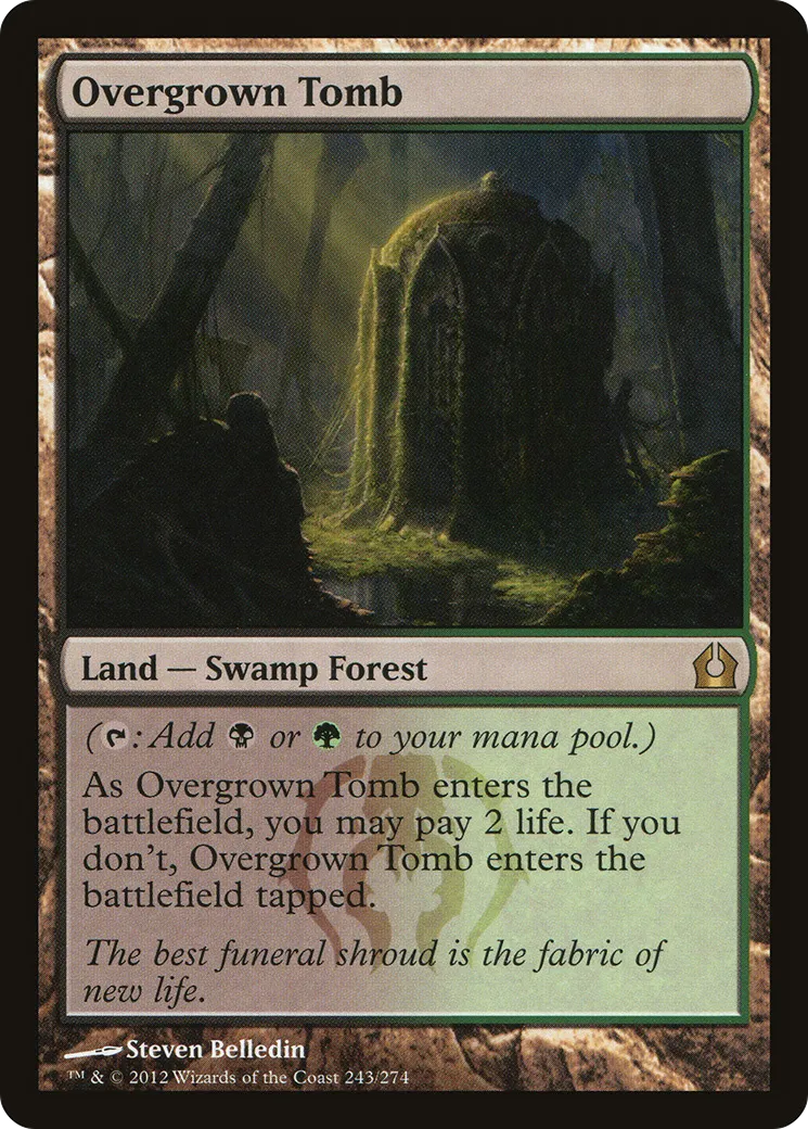 Overgrown Tomb — Return to Ravnica — Magic: The Gathering