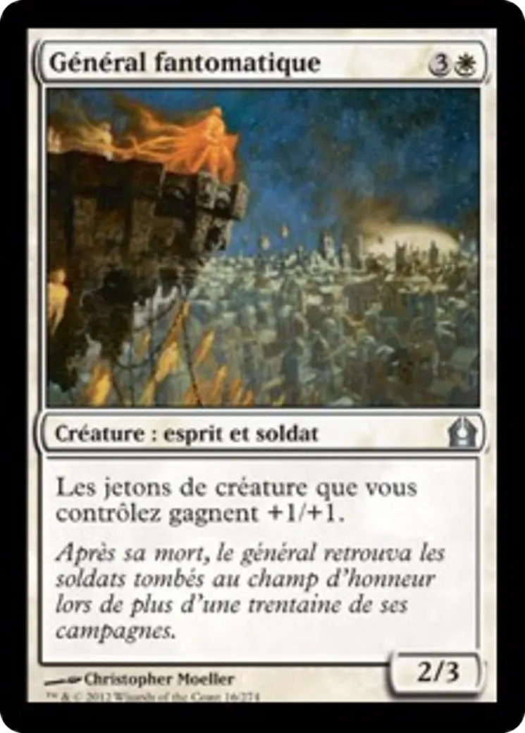 Général fantomatique — Return to Ravnica — Magic: The Gathering