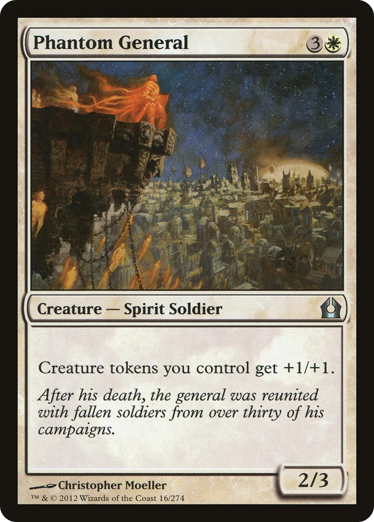 Général fantomatique — Return to Ravnica — Magic: The Gathering