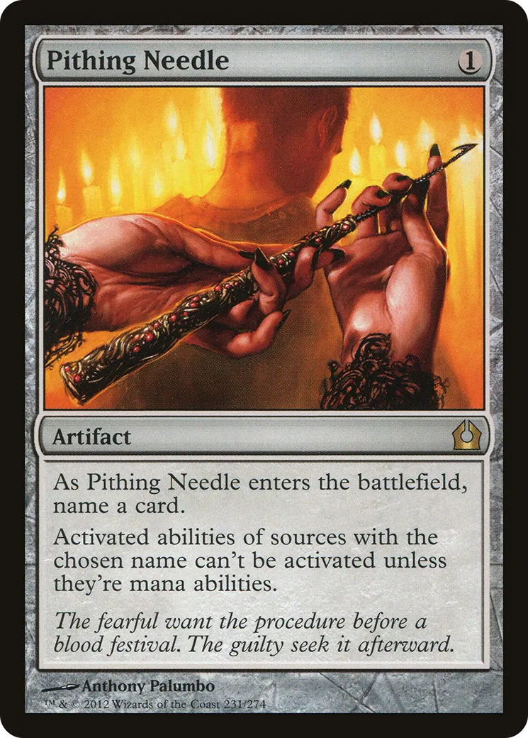 Aiguille à sectionner — Return to Ravnica — Magic: The Gathering