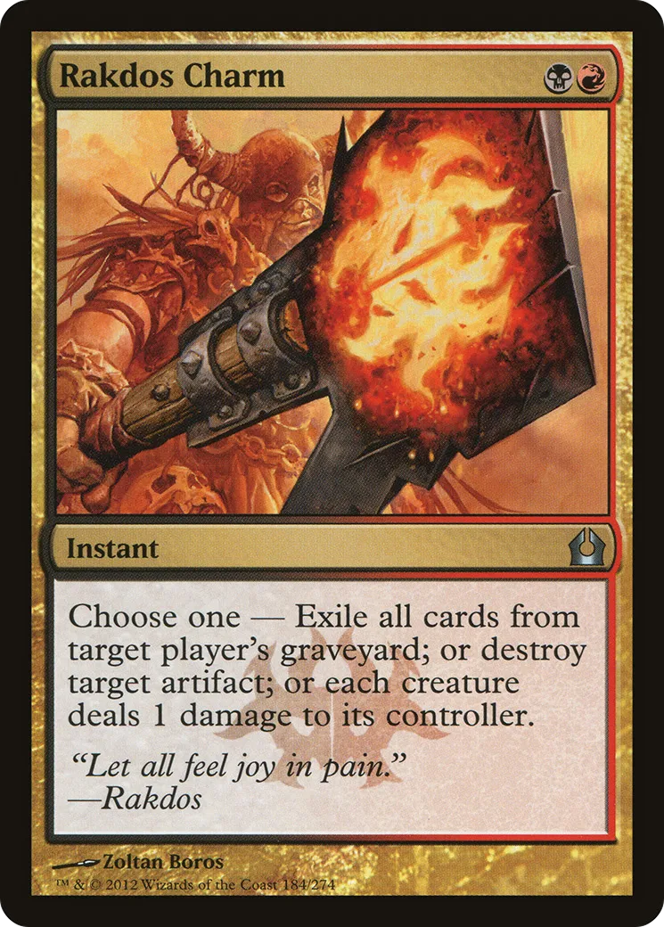 Rakdos Charm — Return to Ravnica — Magic: The Gathering