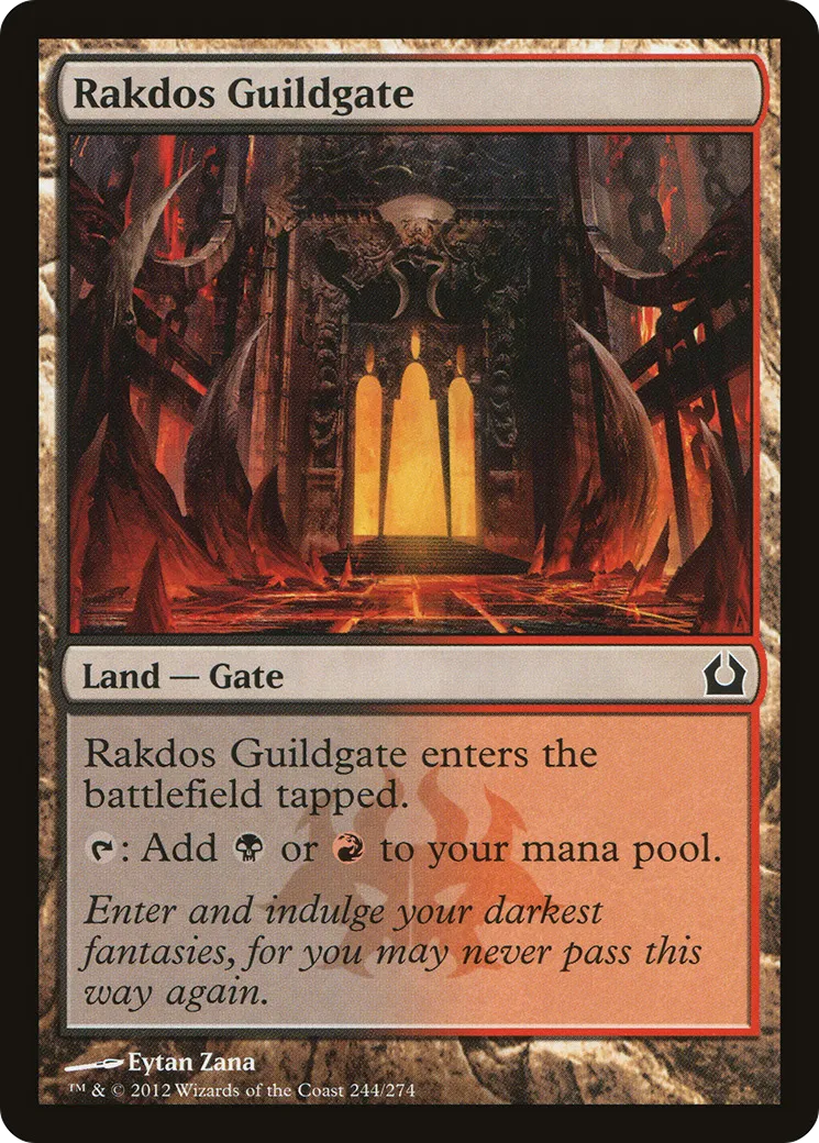 Porte de la guilde de Rakdos — Return to Ravnica — Magic: The Gathering