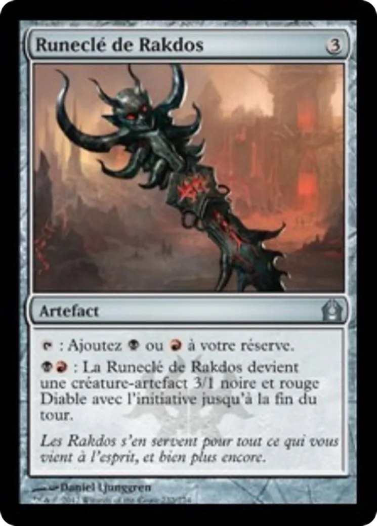 Runeclé de Rakdos — Return to Ravnica — Magic: The Gathering