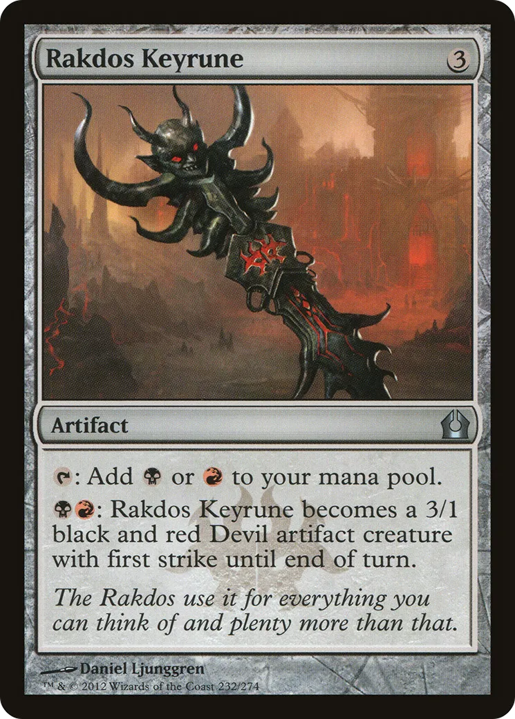 Runeclé de Rakdos — Return to Ravnica — Magic: The Gathering