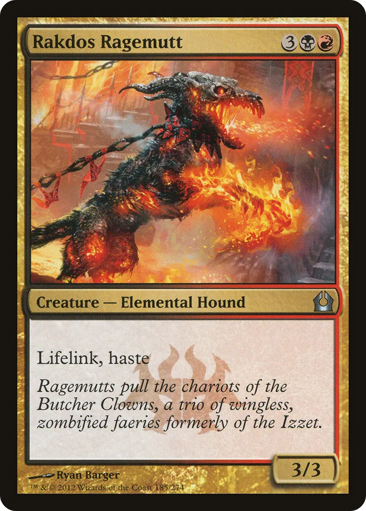 Rakdos Ragemutt — Return to Ravnica — Magic: The Gathering