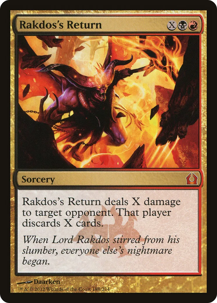 Rakdos's Return — Return to Ravnica — Magic: The Gathering