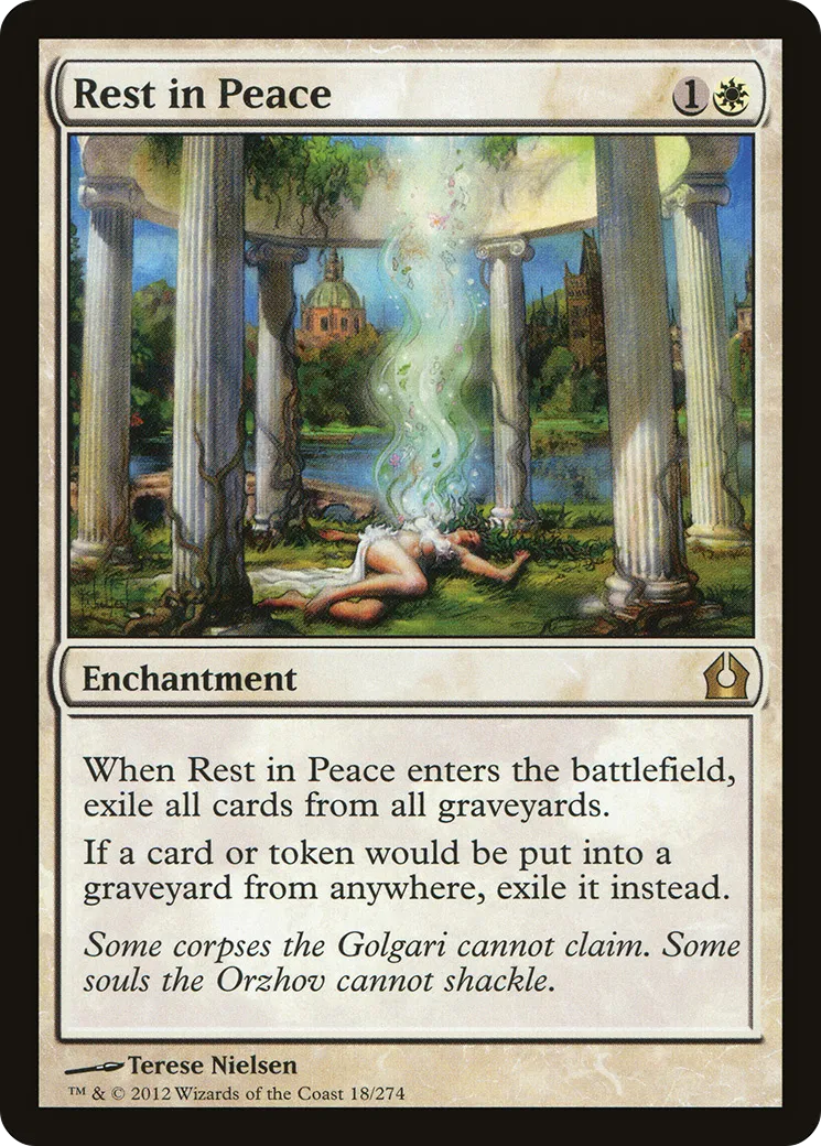 Rest in Peace — Return to Ravnica — Magic: The Gathering