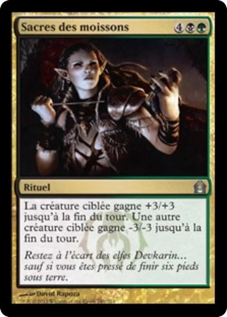 Sacres des moissons — Return to Ravnica — Magic: The Gathering