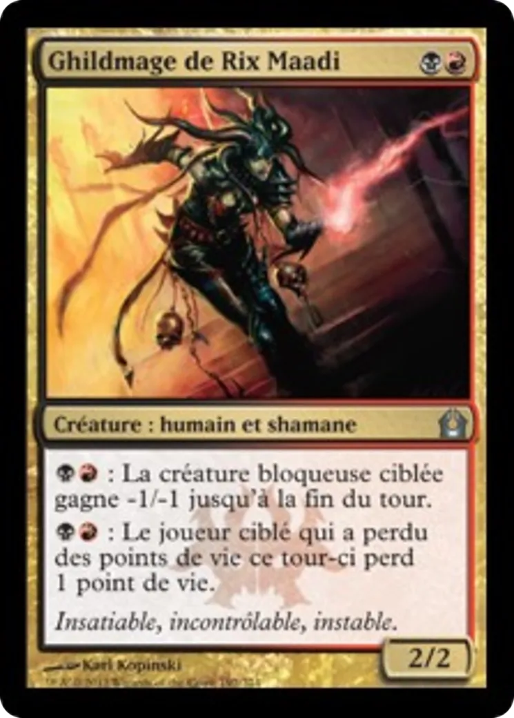 Ghildmage de Rix Maadi — Return to Ravnica — Magic: The Gathering
