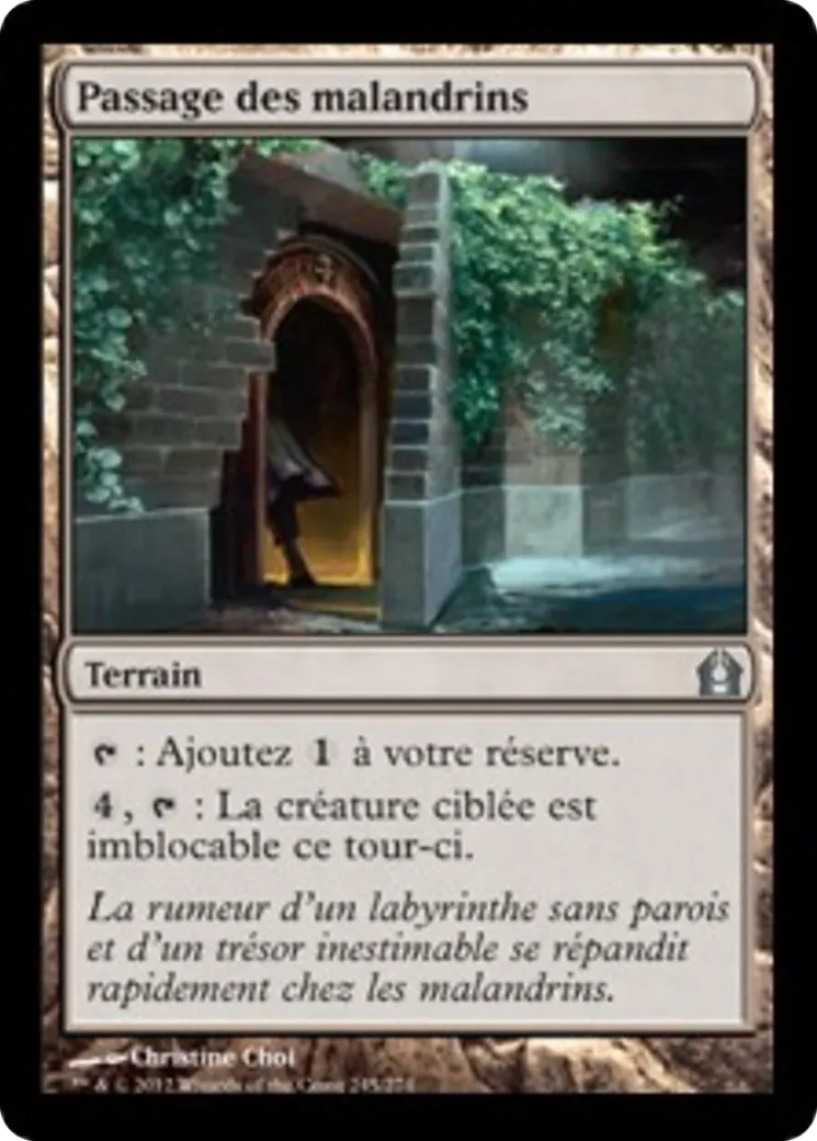 Passage des malandrins — Return to Ravnica — Magic: The Gathering
