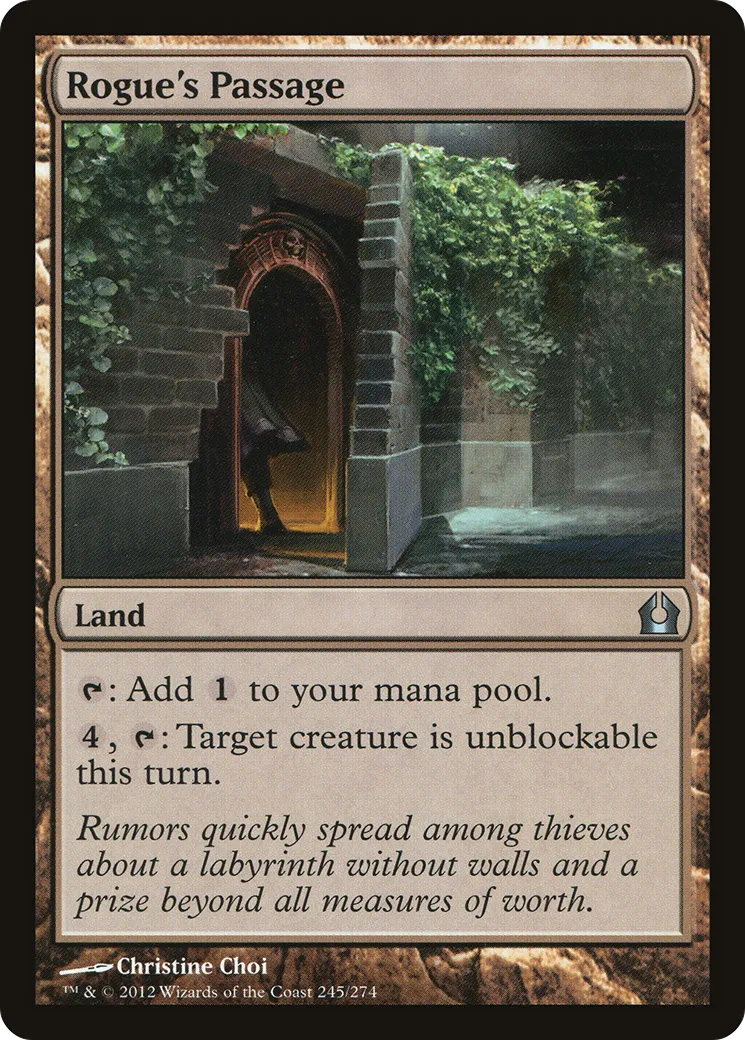 Rogue's Passage — Return to Ravnica — Magic: The Gathering