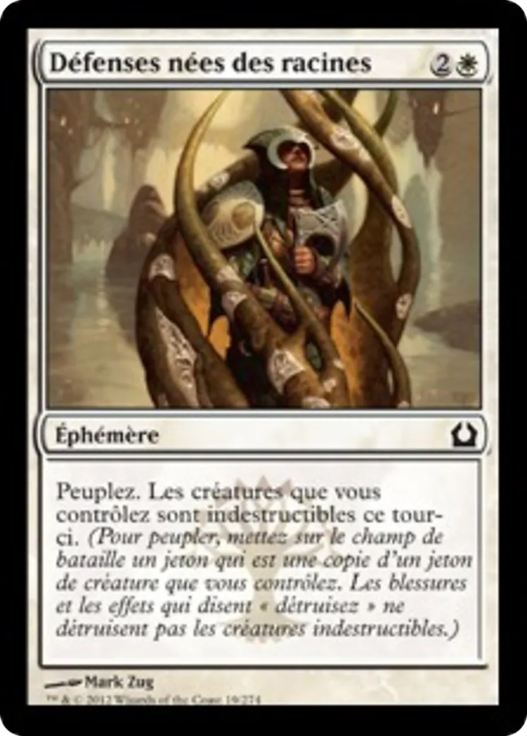 Défenses nées des racines — Return to Ravnica — Magic: The Gathering