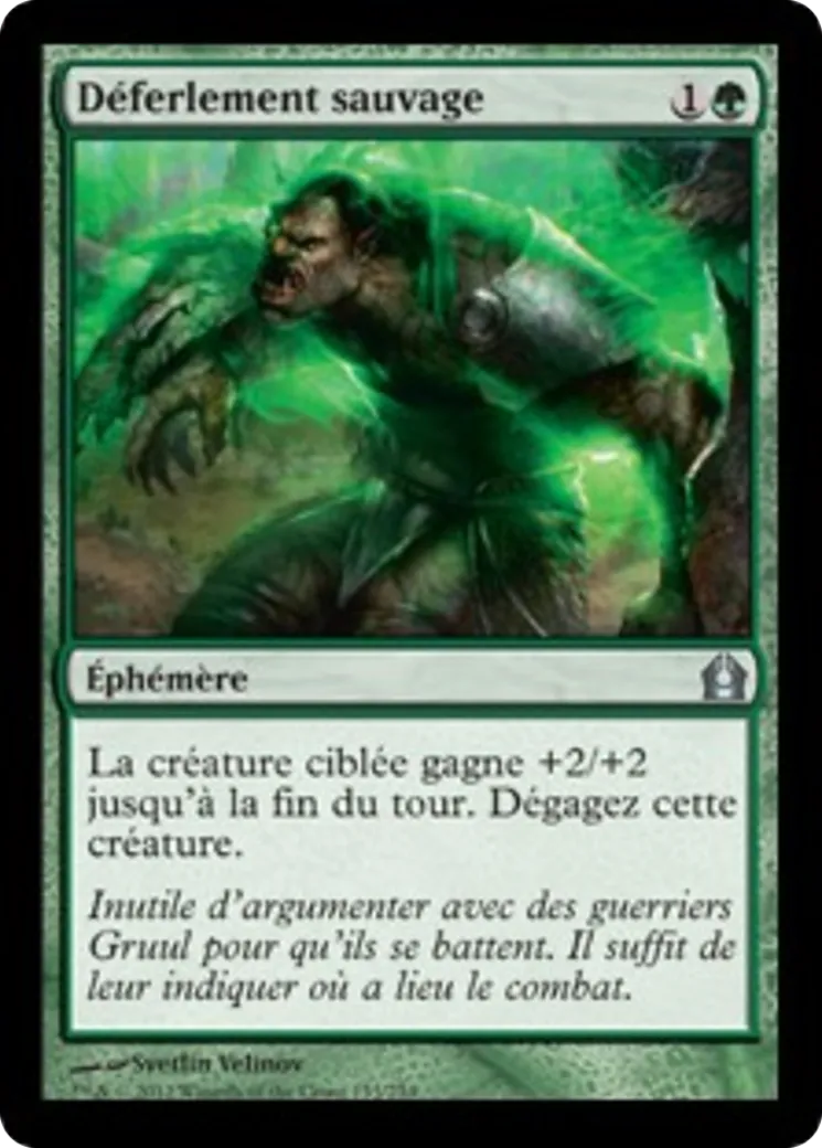 Déferlement sauvage — Return to Ravnica — Magic: The Gathering