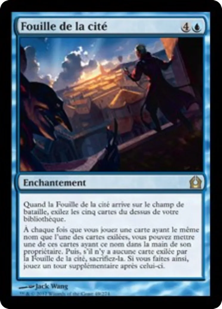 Fouille de la cité — Return to Ravnica — Magic: The Gathering