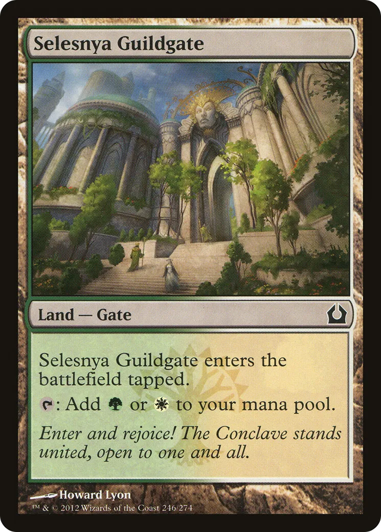 Selesnya Guildgate — Return to Ravnica — Magic: The Gathering