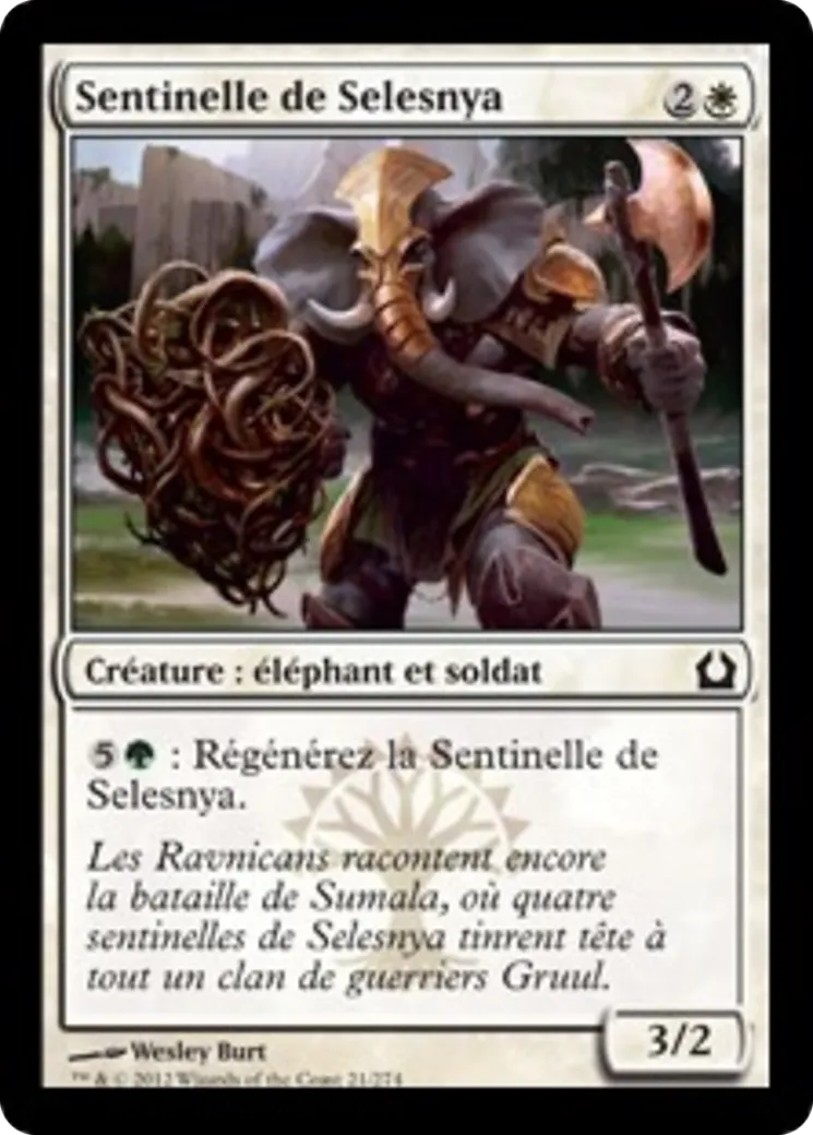 Sentinelle de Selesnya — Return to Ravnica — Magic: The Gathering