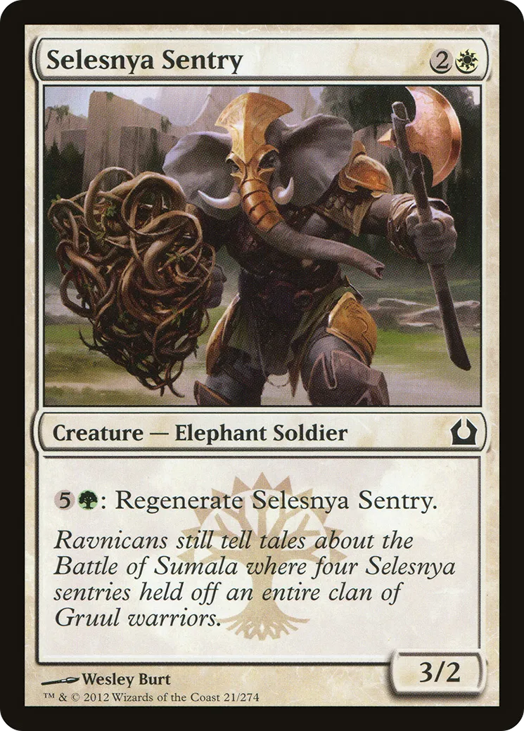 Sentinelle de Selesnya — Return to Ravnica — Magic: The Gathering