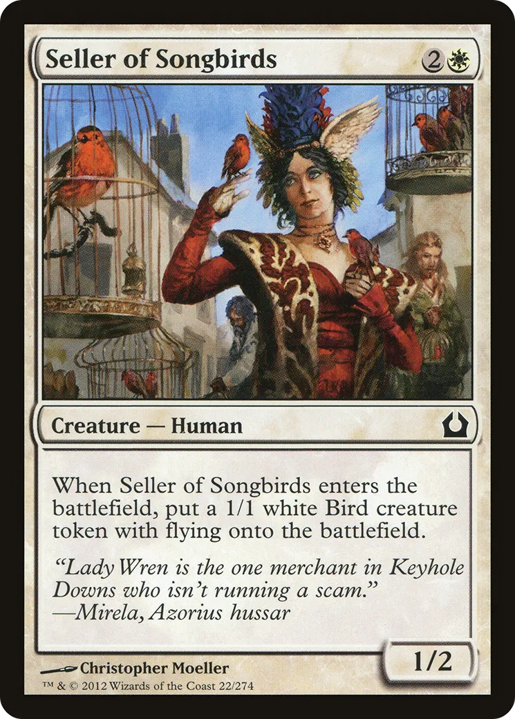 Seller of Songbirds — Return to Ravnica — Magic: The Gathering