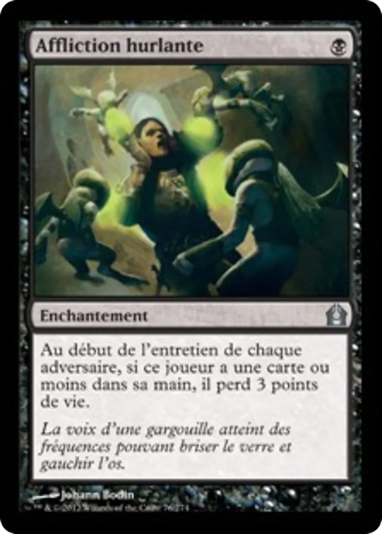 Affliction hurlante — Return to Ravnica — Magic: The Gathering