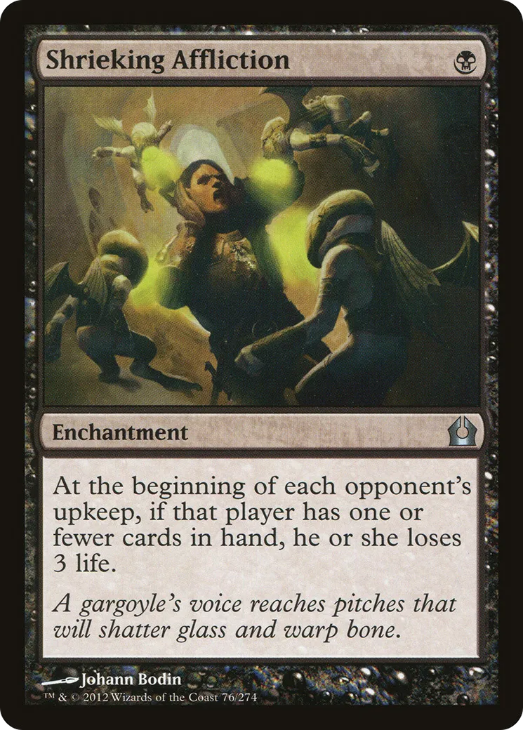 Affliction hurlante — Return to Ravnica — Magic: The Gathering