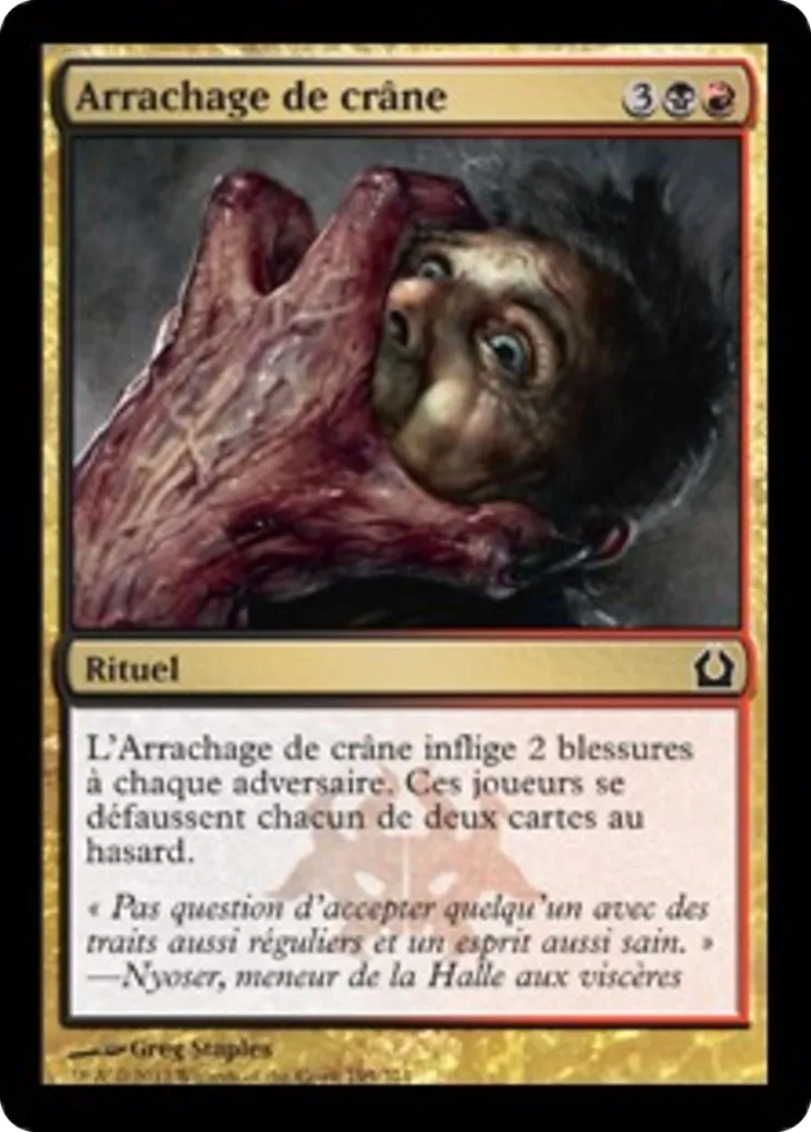 Arrachage de crâne — Return to Ravnica — Magic: The Gathering