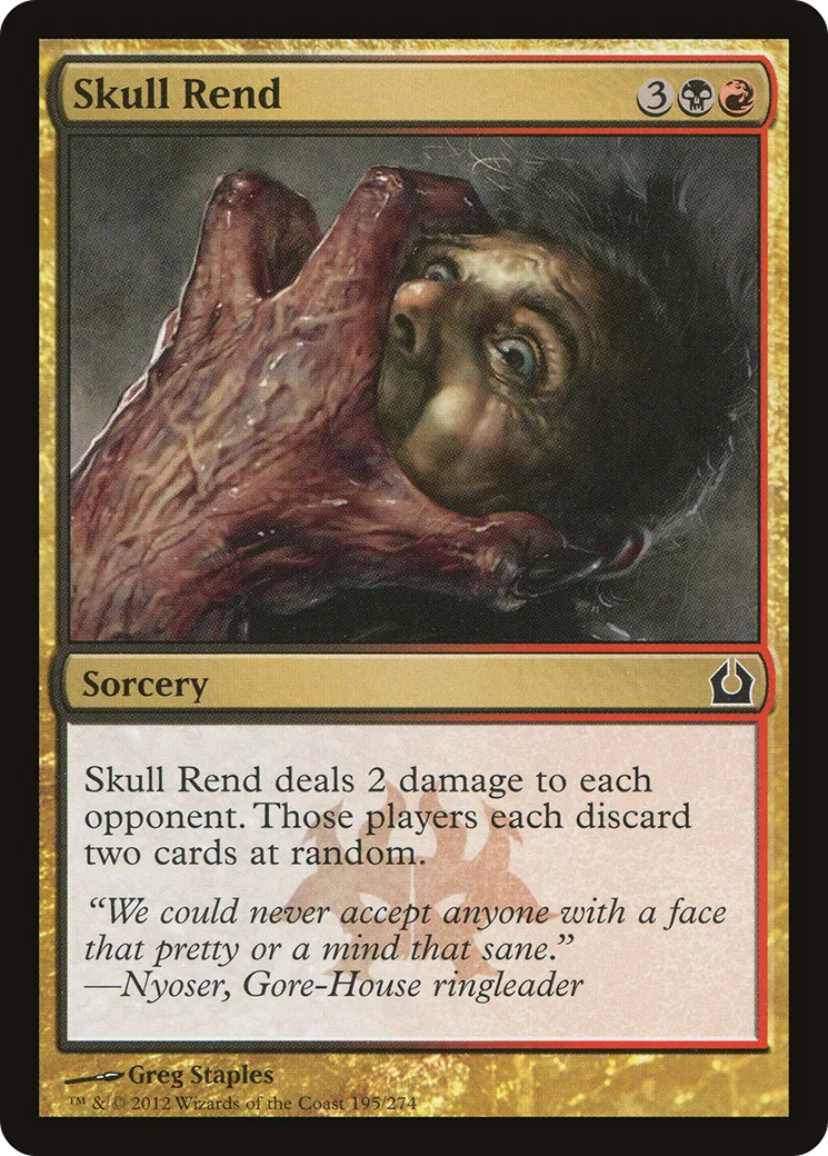 Skull Rend — Return to Ravnica — Magic: The Gathering