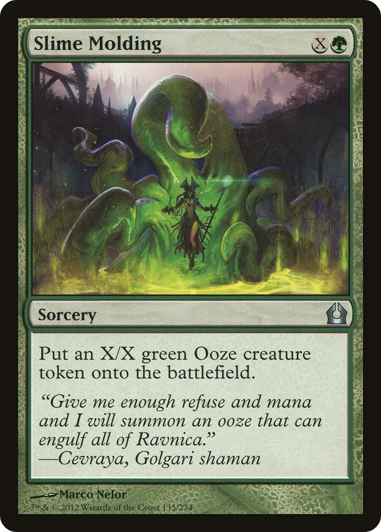 Façonnage de boue — Return to Ravnica — Magic: The Gathering
