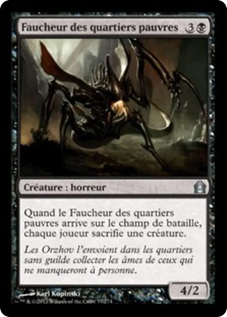 Faucheur des quartiers pauvres — Return to Ravnica — Magic: The Gathering