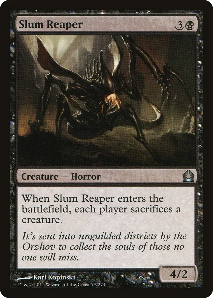 Slum Reaper — Return to Ravnica — Magic: The Gathering