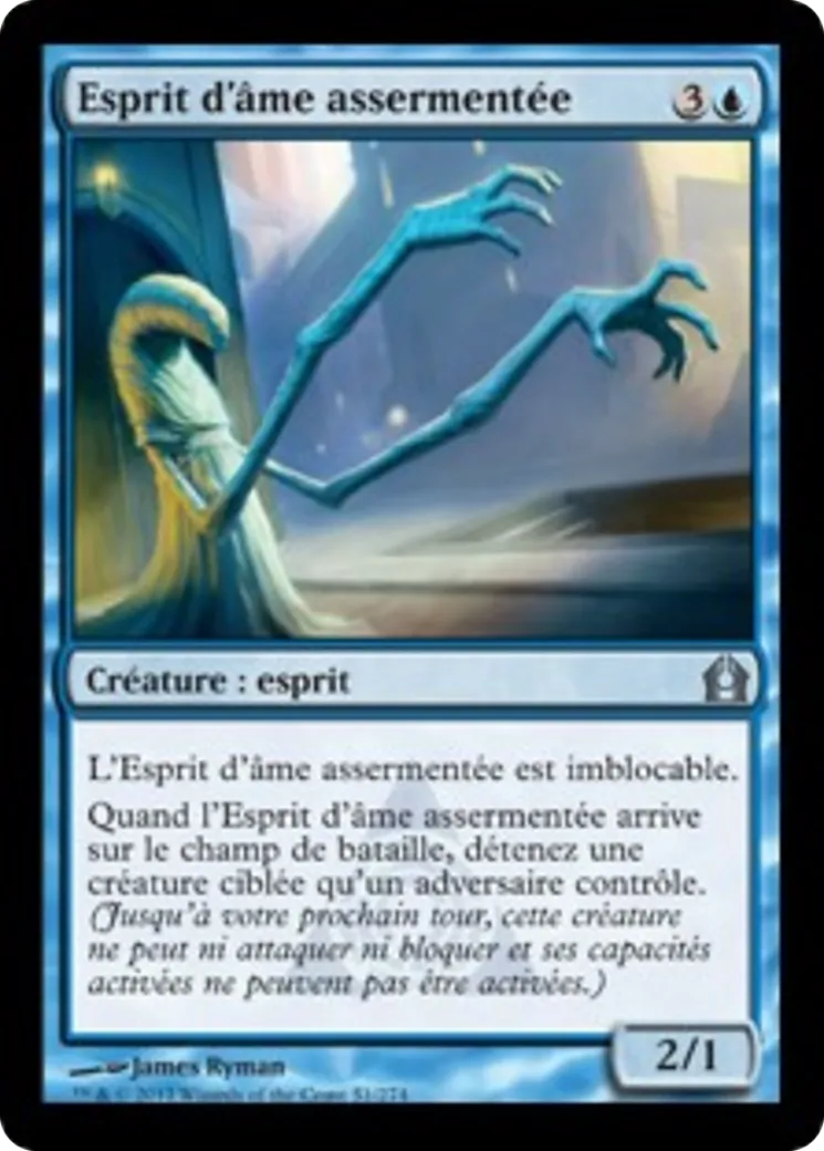 Esprit d'âme assermentée — Return to Ravnica — Magic: The Gathering