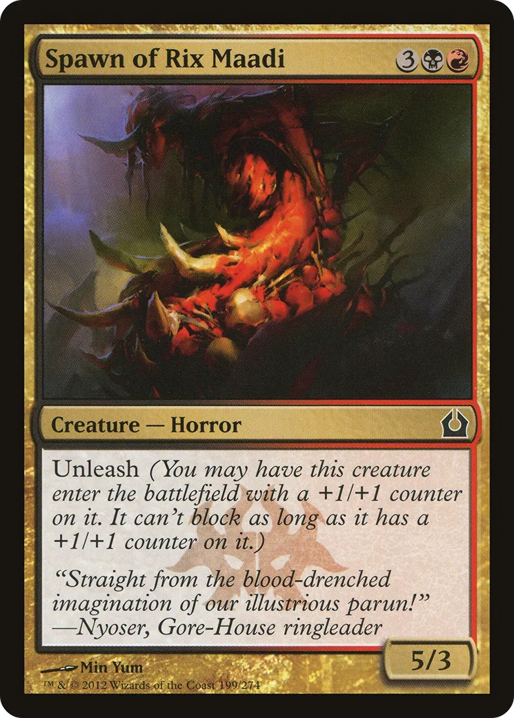Spawn of Rix Maadi — Return to Ravnica — Magic: The Gathering