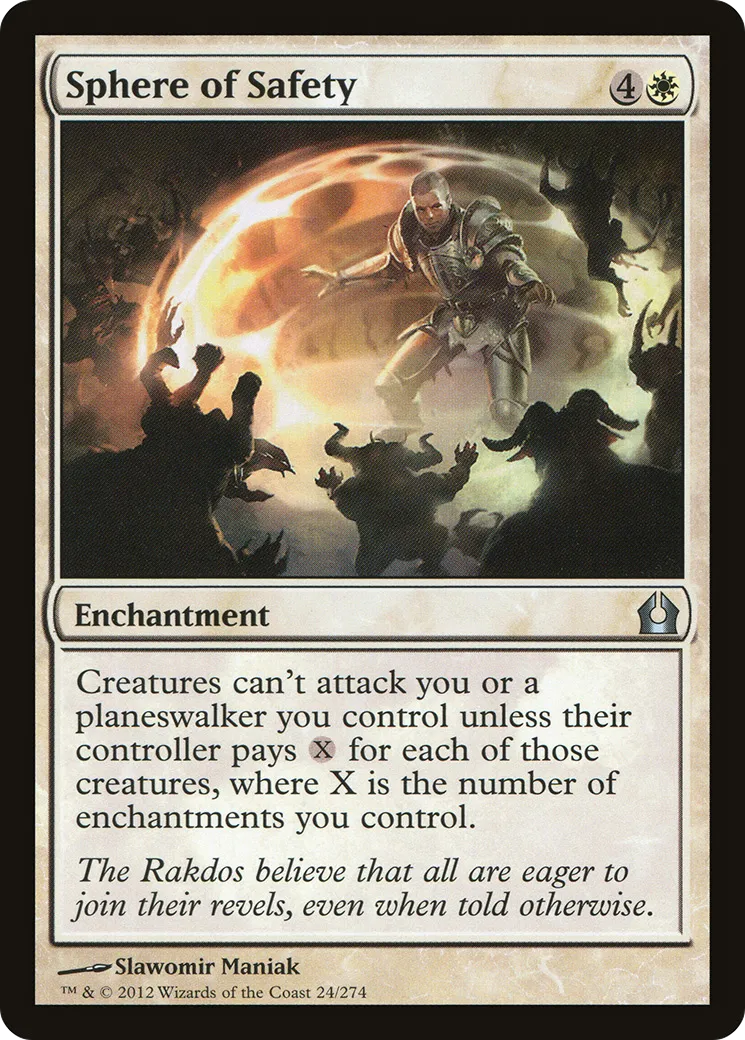 Sphère de sécurité — Return to Ravnica — Magic: The Gathering