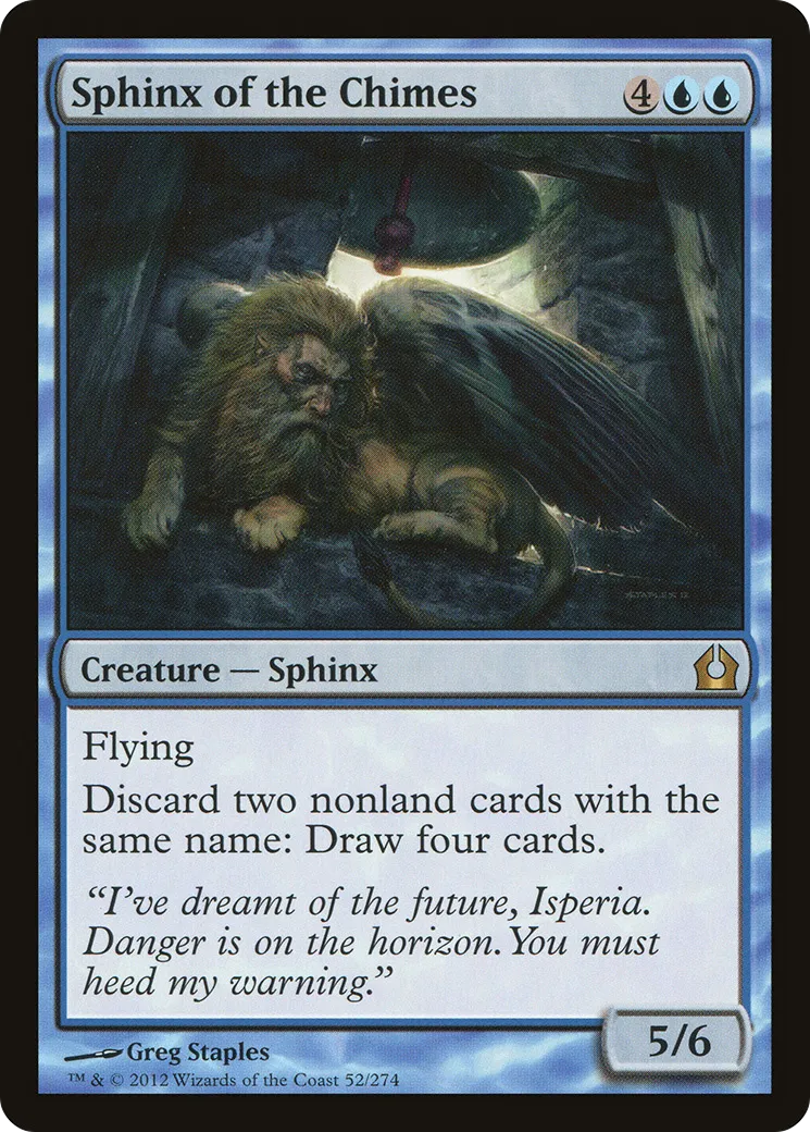 Sphinx des carillons — Return to Ravnica — Magic: The Gathering