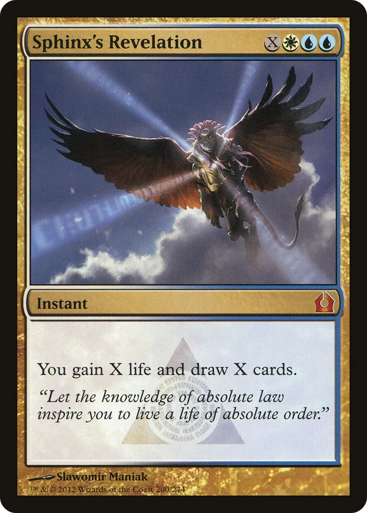 Révélation du sphinx — Return to Ravnica — Magic: The Gathering