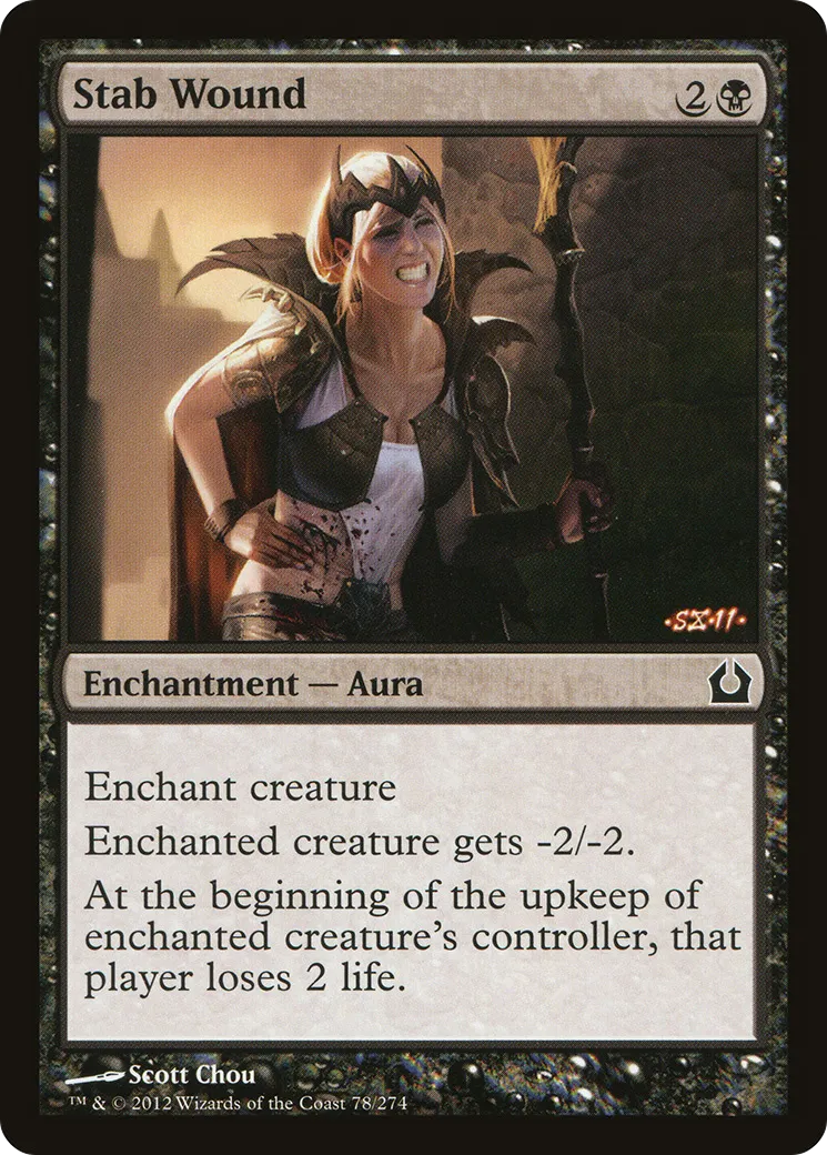 Stab Wound — Return to Ravnica — Magic: The Gathering