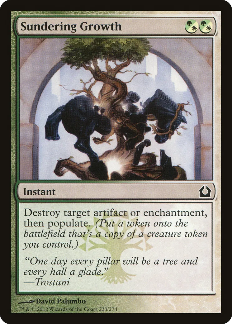 Sundering Growth — Return to Ravnica — Magic: The Gathering