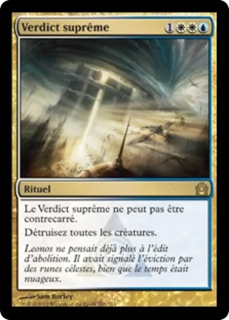 Verdict suprême — Return to Ravnica — Magic: The Gathering