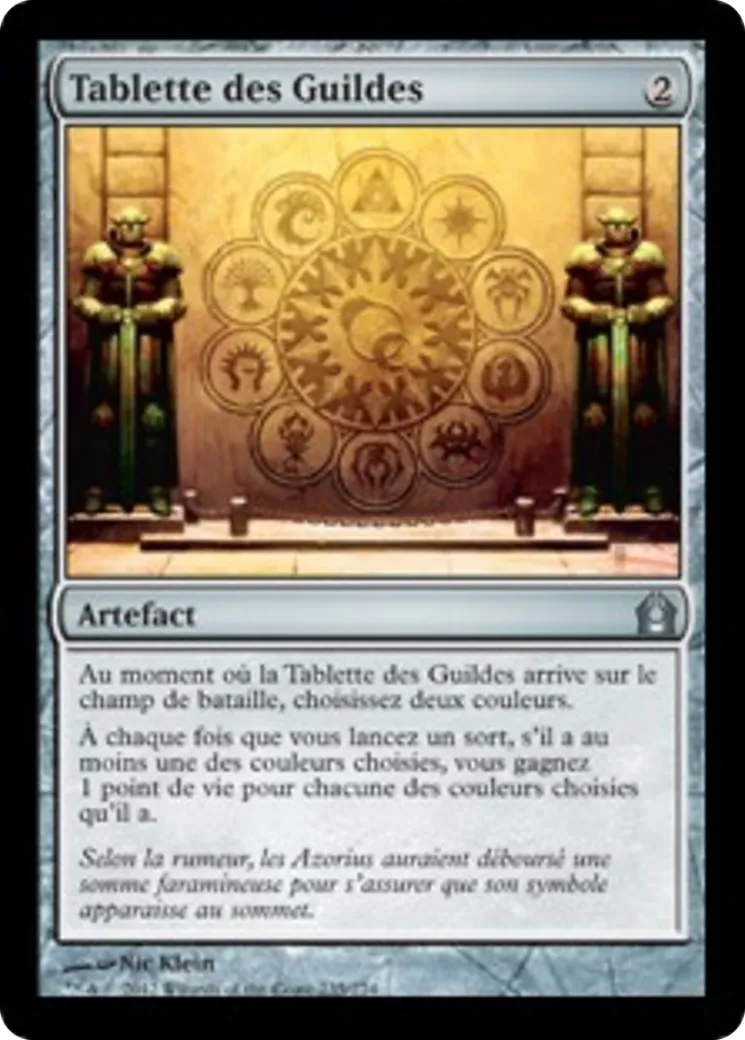 Tablette des Guildes — Return to Ravnica — Magic: The Gathering