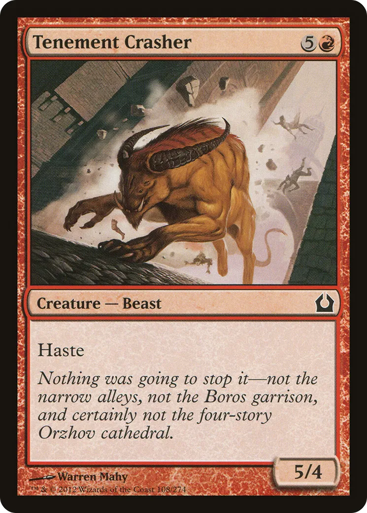 Tenement Crasher — Return to Ravnica — Magic: The Gathering