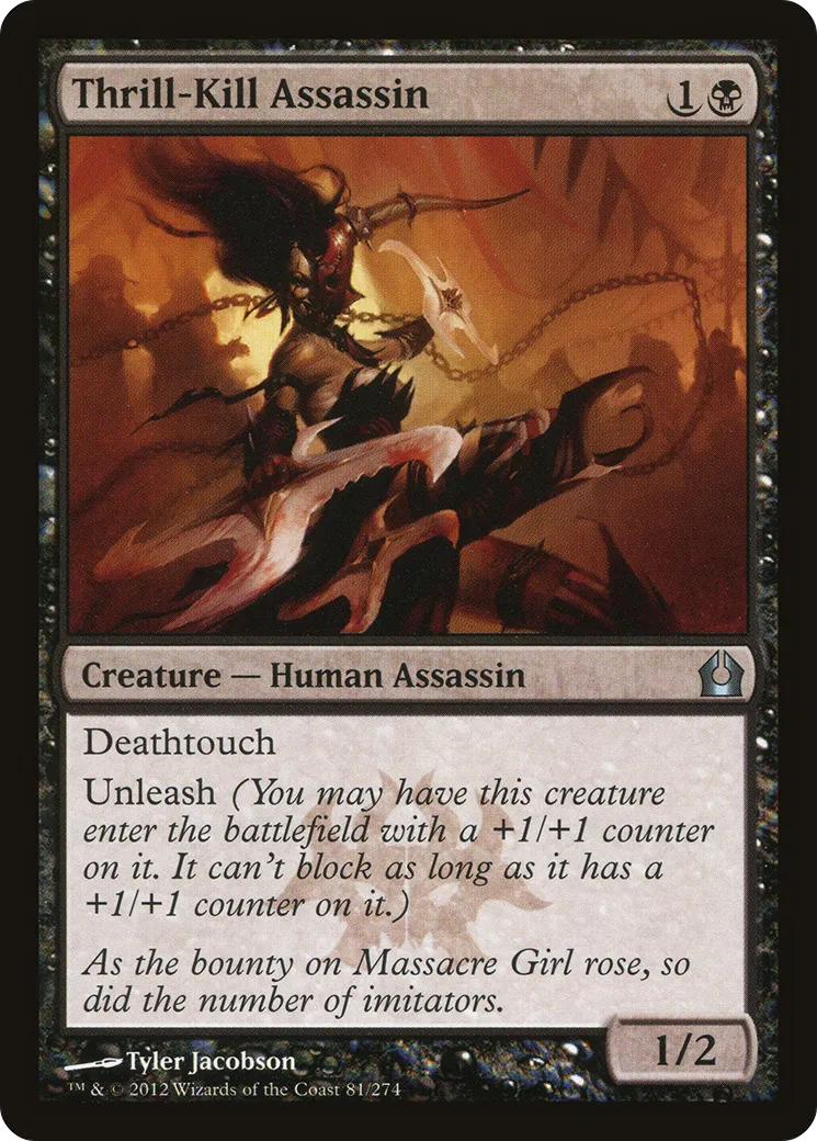 Assassin enivré par la tuerie — Return to Ravnica — Magic: The Gathering
