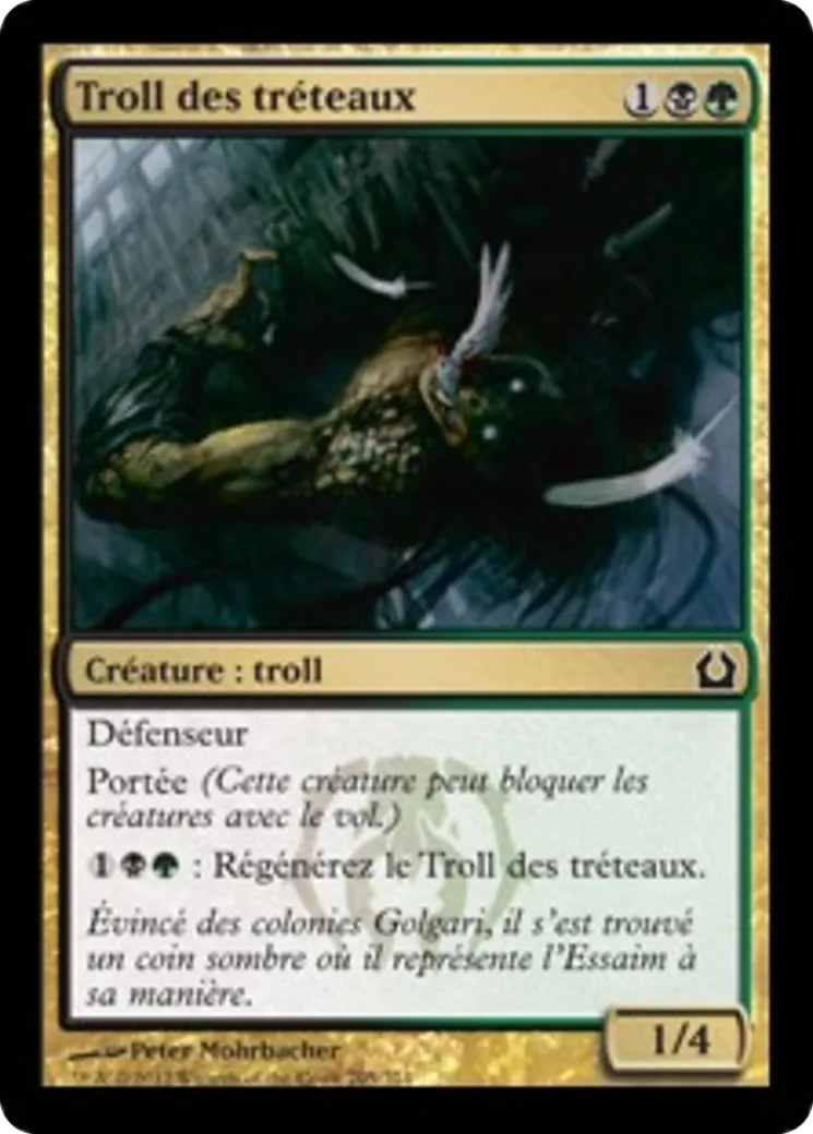 Troll des tréteaux — Return to Ravnica — Magic: The Gathering