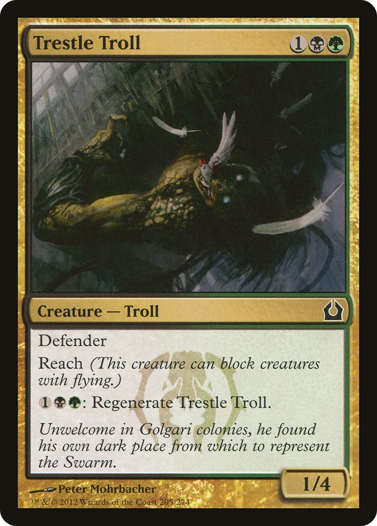 Trestle Troll — Return to Ravnica — Magic: The Gathering